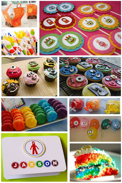 Yo Gabba Gabba Birthday Party Ideas