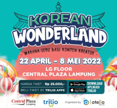 Korean Wonderland di Central Plaza Lampung