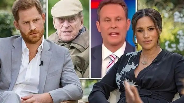 Brian Kilmeade slams Harry and Meghan after Prince Philip's death