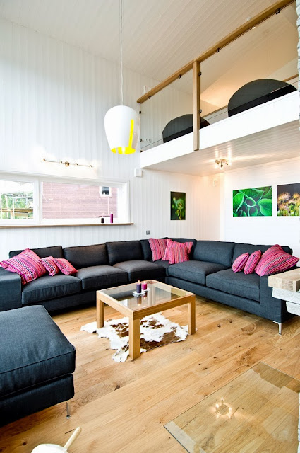Australian home plan with spacious living area