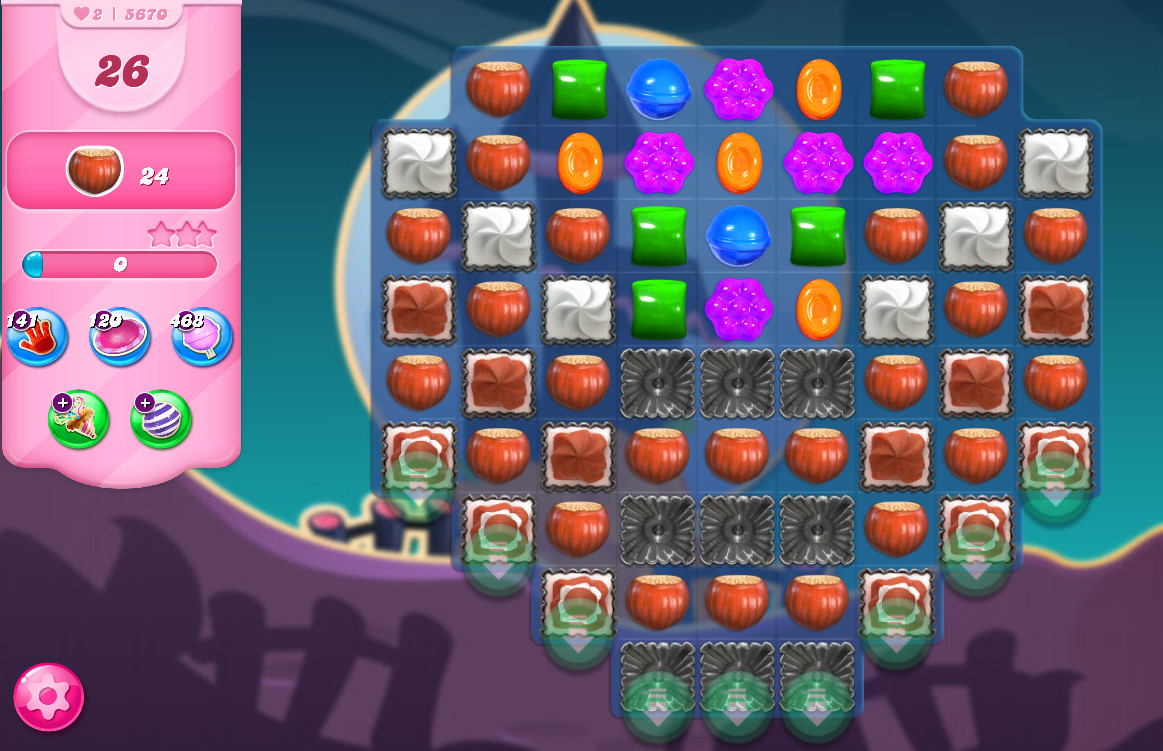 Candy Crush Saga level 5670