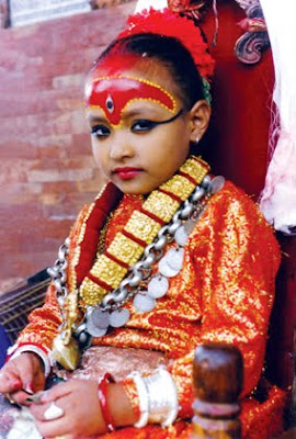  尼泊爾 活女神 - 尼泊爾 處女神