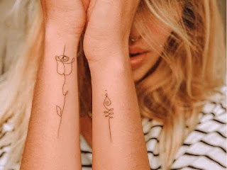 15 Beautiful Minimalist Birth Flower Wrist Tattoos For Women