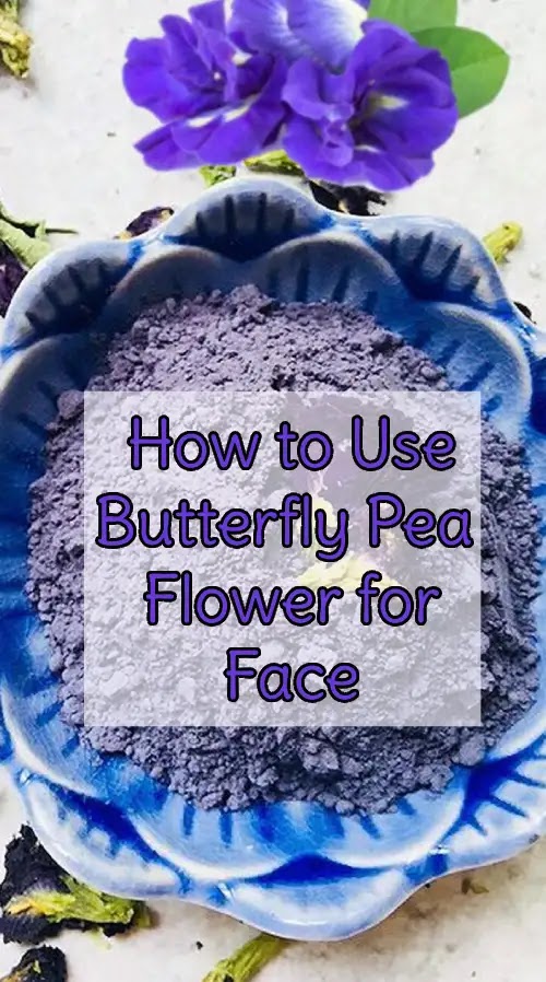 How to Use Butterfly Pea Flower for Face