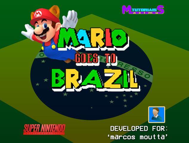 Imagem Mario Goes to Brasil