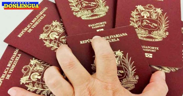 El Pasaporte Venezolano es uno de los más caros del mundo