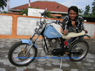 modifikasi gl 100 motor extreme