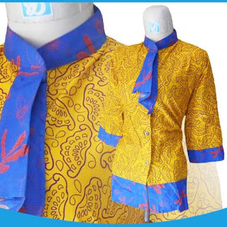 43 Model Baju Batik Bali Pria  dan Wanita Modern Terbaru 