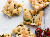 Garlic Rosemary Herb Focaccia