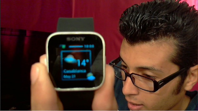  ساعة Sony smart watch
