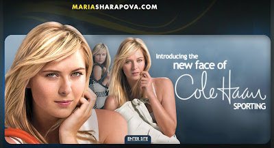 Maria Sharapova photo shoot for Cole Haan spring collection 2009