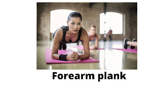 Forearm plank yoga for belly fat