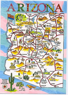 Arizona map