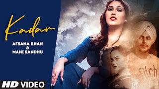 Kadar Lyrics Afsana Khan x Mani Sandhu