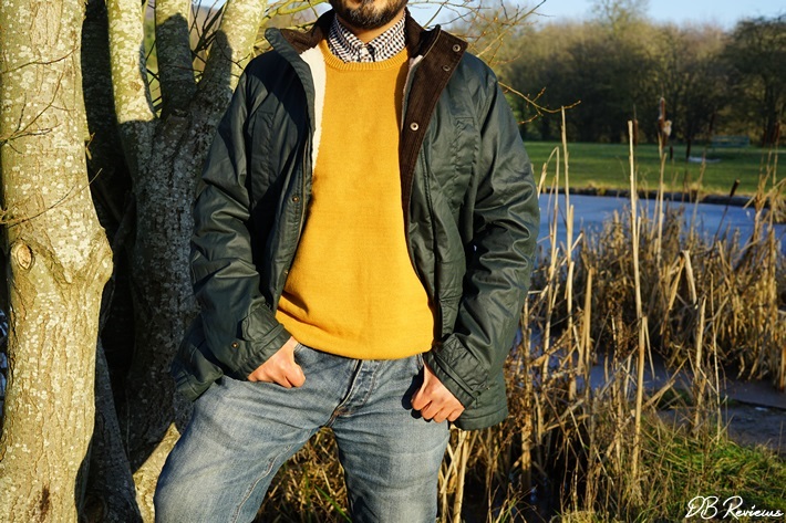 Cotton Traders Crew Neck Mock Shirt Jumper and the Shetland Jacket