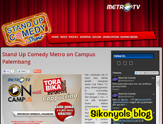Website Stand Up Comedy Metro TV