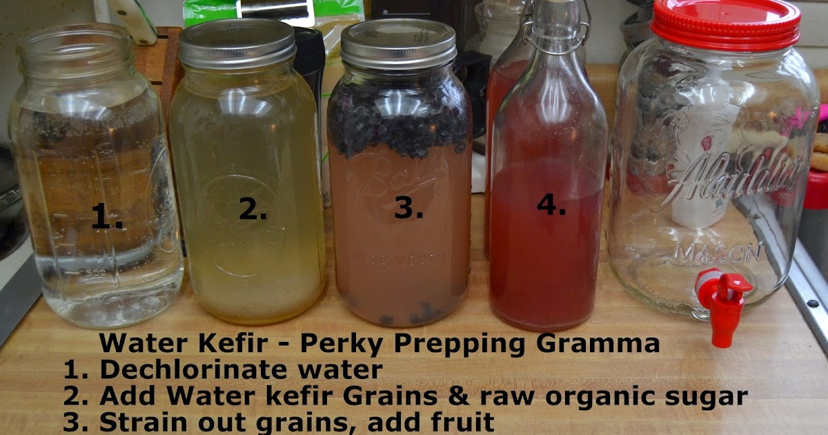 Perky Prepping Gramma: Happy Water Kefir (part 3)