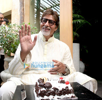 Amitabh Bachchan celebrates 67th birthday