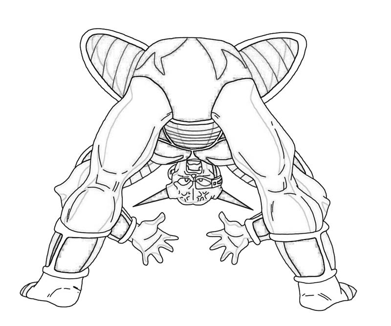 printable-captain-ginyu-profil_coloring-pages-3