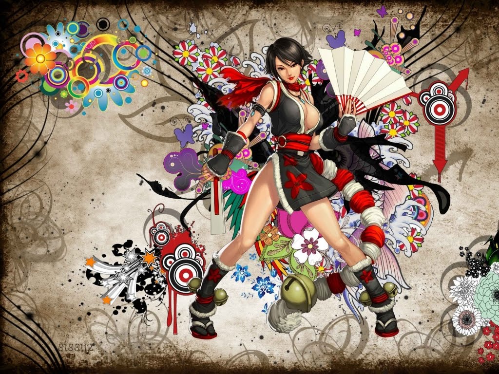 ... king_of_fighters_mai_shiranui_fatal_fury_fan_1920x1200_wallpaper_High