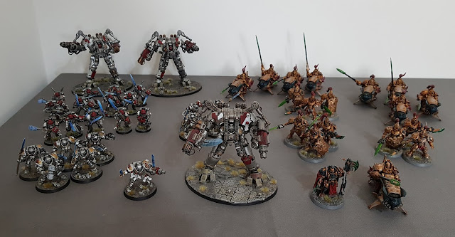Featured in Winters SEO Deployment Zone battle report: Thousand Sons vs Adeptus Custodes and Grey Knights. 3000 points Decapitation Strike.