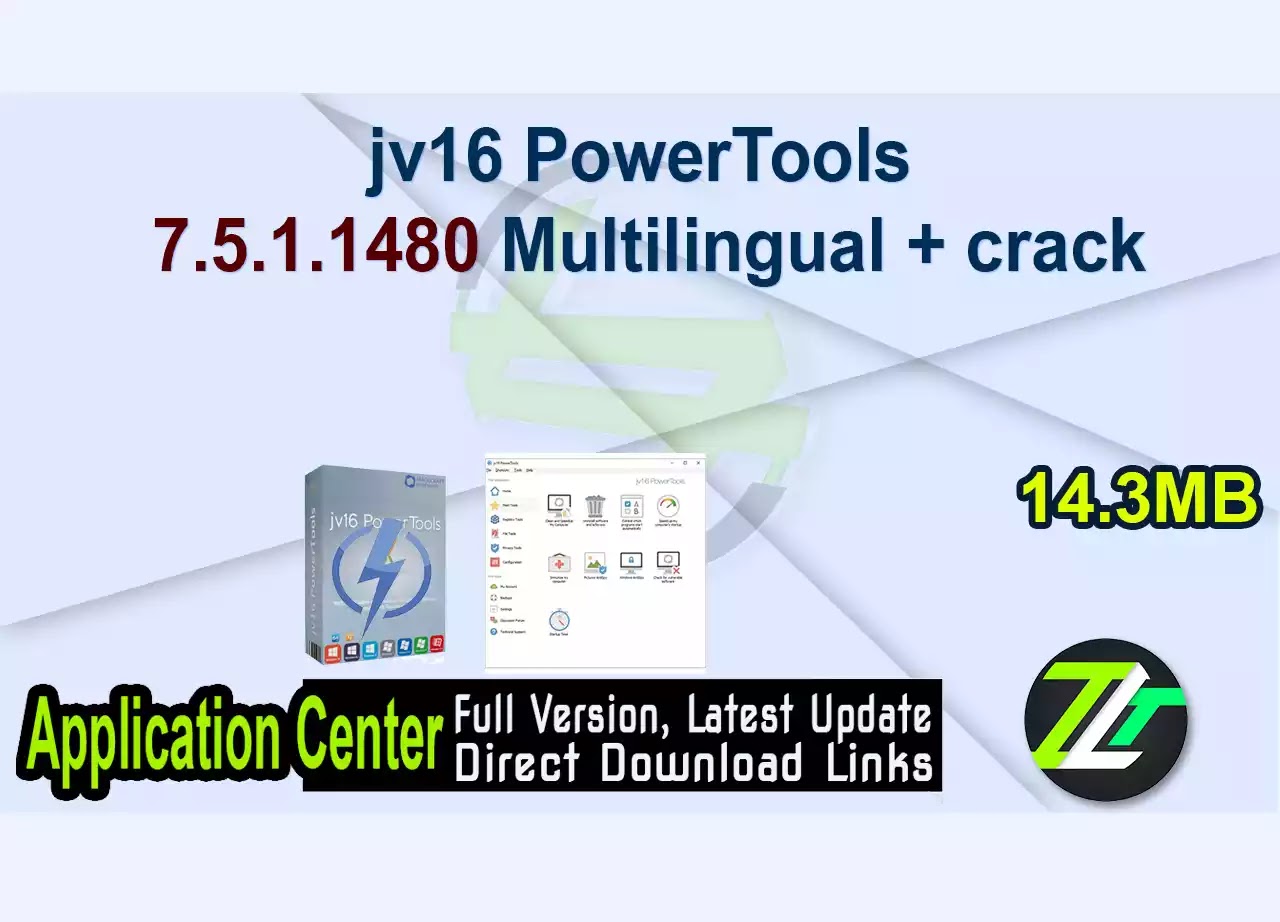 jv16 PowerTools 7.5.1.1480 Multilingual + crack