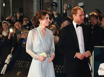 Prince William, The Duchess Of Cambridge And Prince Harry Attended The Royal World Premiere Of 'Spectre'