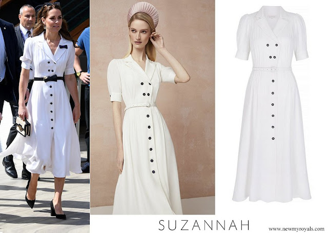 Kate Middleton wore Suzannah flippy wiggle dress