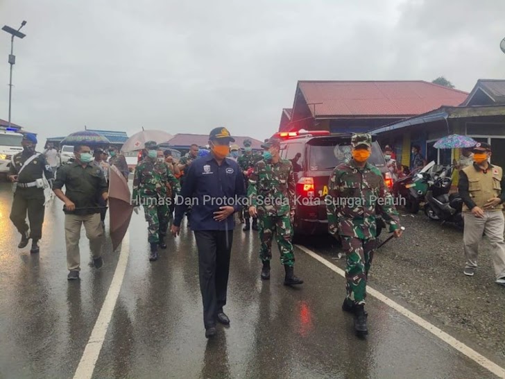 Kunjungan Danrem 042/Gapu Ke Sungai Penuh Didampingi Sekda Munasri 