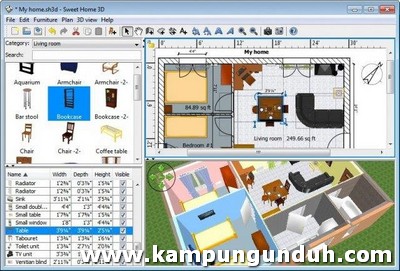 Sweet Home 3D - Free download and software 