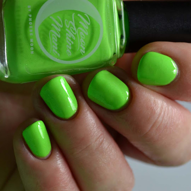 neon green nail polish