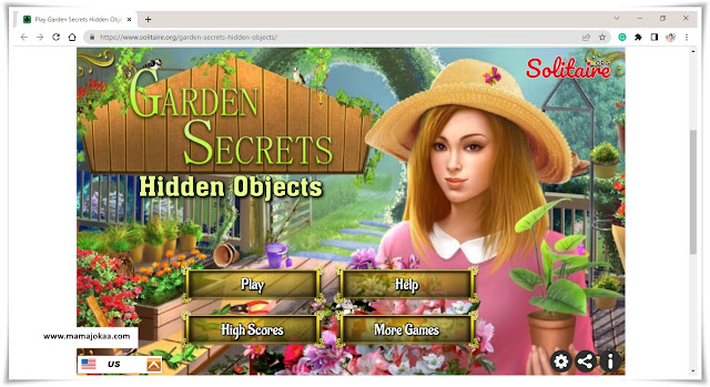 Game hidden object di solitaire.org