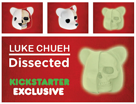 The Dissected Vinyl Figure Kickstarter Campaign by Luke Chueh x Clutter Magazine x Unbox Industries - Kickstarter Exclusive Glow in the Dark Colorway