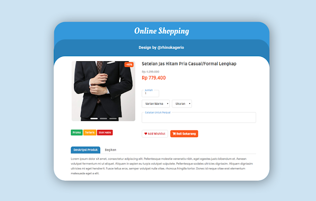 Template Blogger Toko Online Terbaik Untuk UMKM dengan Keranjang Belanja