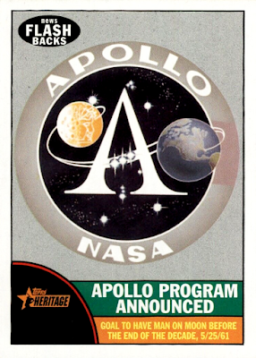 2010 Topps Heritage Baseball NF7 - Apollo Program Announced