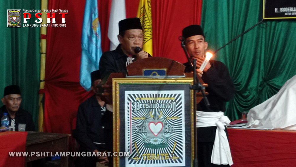 Suasana Malam Syuran dan Pengesahan Warga Baru SH Terate Pesisir Barat Tahun 2022