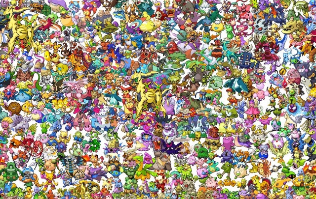 all rare pokemon. pokemon in your own image.