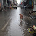 गाजीपुर: बारिश से मिली राहत, सड़क पर जलजमाव