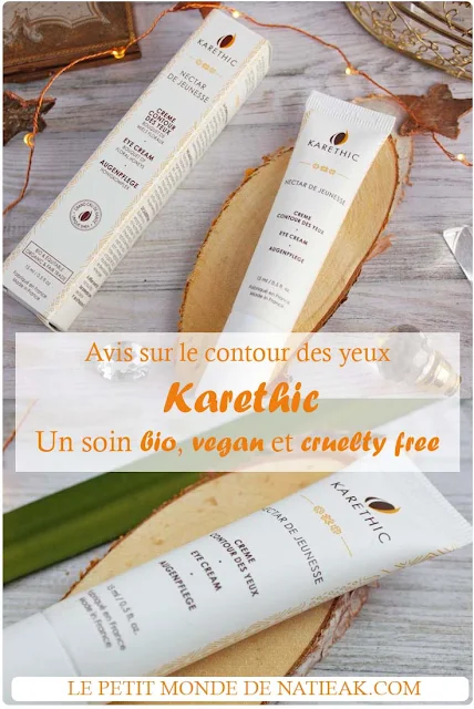 avis sur le contour des yeux bio  Karethic