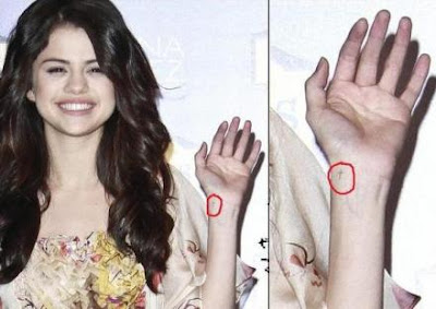 Selena Gomez Tattoos