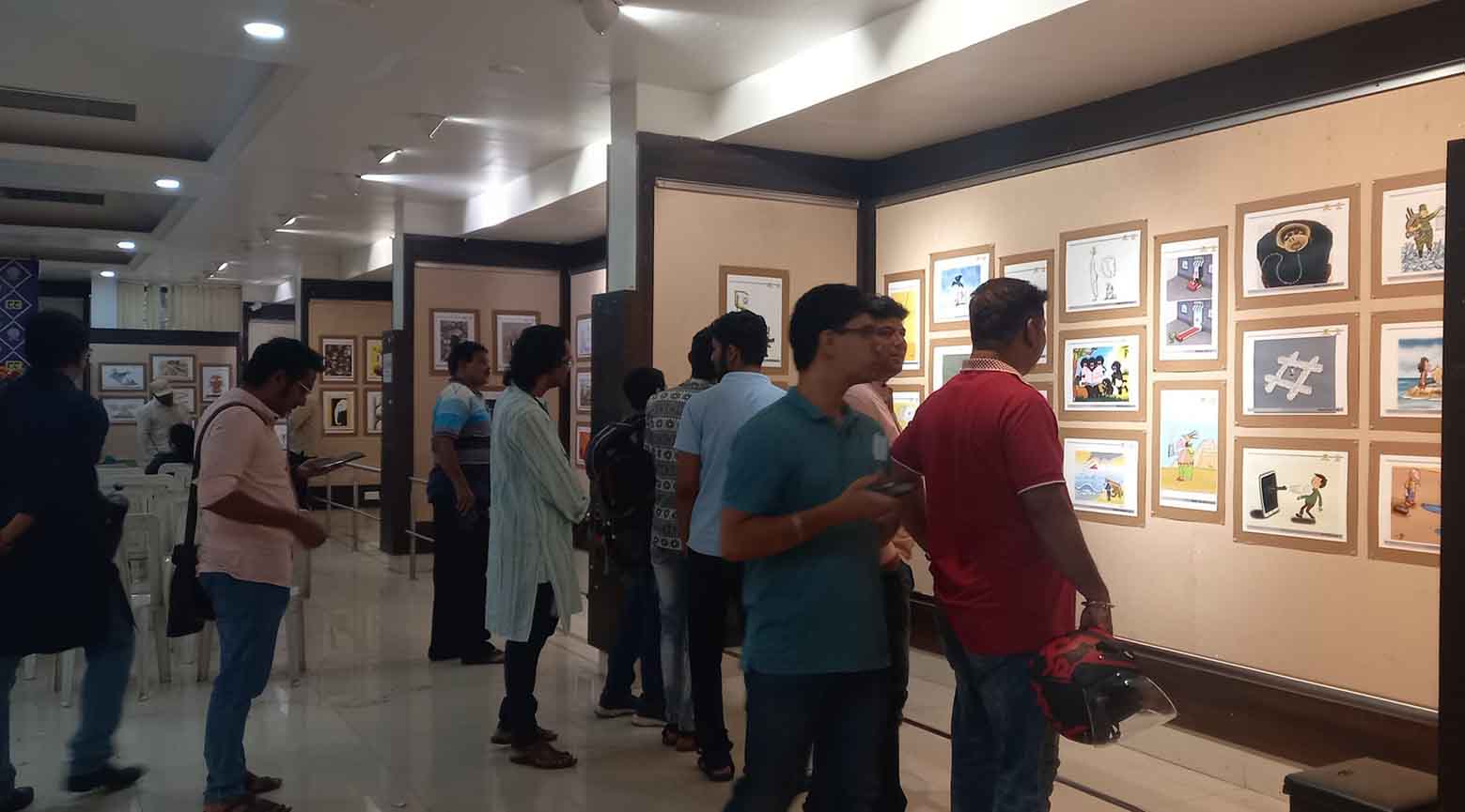 Photos from Inauguration of the 1st Pune International Cartoon Festival in India