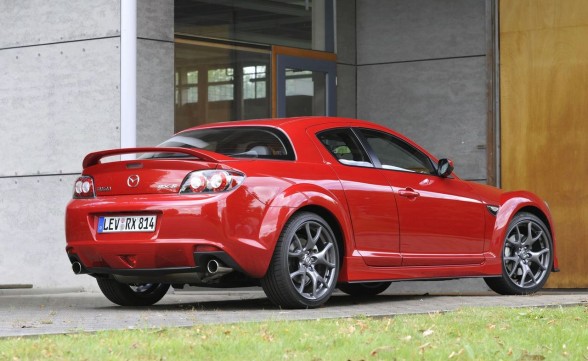 2010 Mazda RX-8 Facelift Red Car - Rear Side Photo Picture