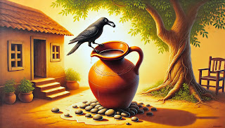 Clever crow