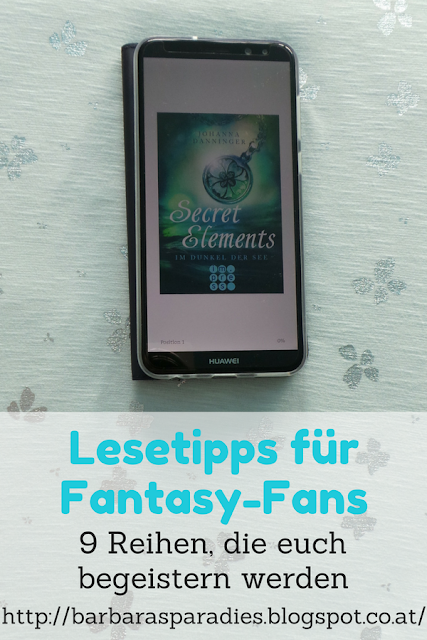 Lesetipps für Fantasy-Fans: 9 Reihen, die euch begeistern werden -  Secret Elements-Reihe von Johanna Danninger