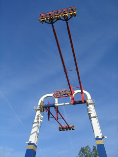 เครื่องเล่น skyhawk แห่ง cedar point