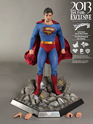 Hot Toys 1/6 Scale Superman III 12" "Evil" Superman Figure