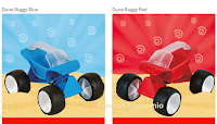 Logo Scegli il colore e vinci gratis il gioco da spiaggia Dune Buggy Hape