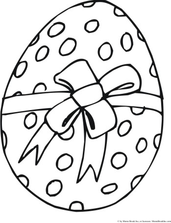 Easter  Coloring Pages on Six Easter Eggs Coloring Pages For You