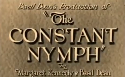 The Constant Nymph 1928 title card