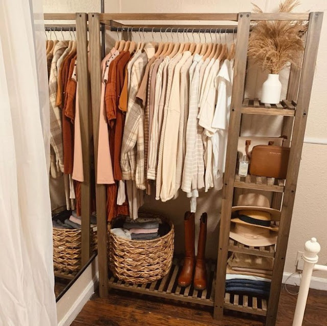 simple organizing bedroom closet design ideas